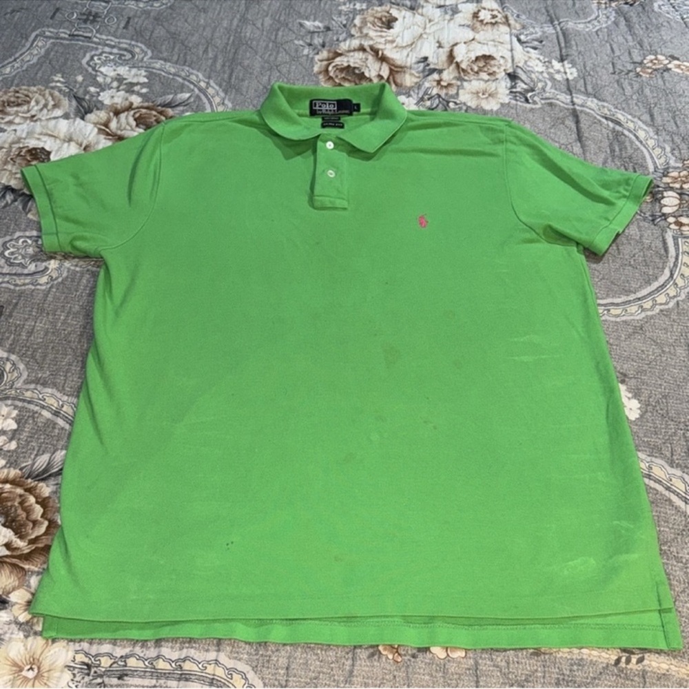 POLO GREEN SHIRT - Picture 2 of 7